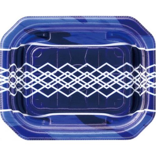 惣菜容器 MFPパシオ14-11 チアブルー エフピコ 側面がクリアで、中に入った食品が見える状態