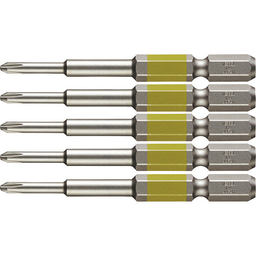 剛彩ﾋﾞｯﾄ (片頭) 刃先+1×全長65mm 1ﾊﾟｯｸ(5本)画像