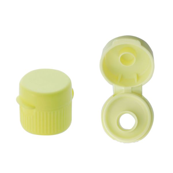 Kスクイズヒンジキャップ φ8丸穴 クリーム色
