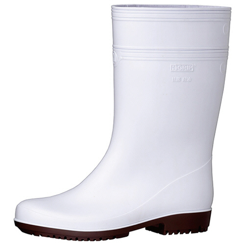 超耐滑長靴 ﾊｲｸﾞﾘｯﾌﾟ NHG2000ｽｰﾊﾟｰ ﾎﾜｲﾄ 27.5cm 1足画像