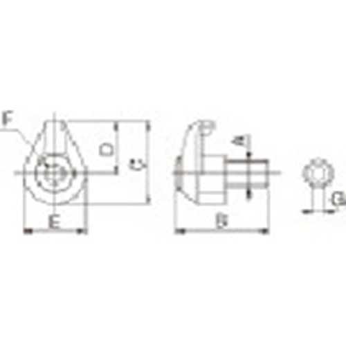 部品 ｸﾗﾝﾌﾟｾｯﾄ 1個画像