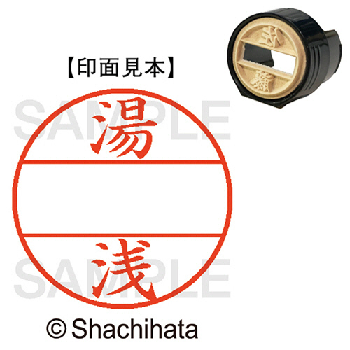 ﾃﾞｰﾀｰﾈｰﾑEX15号 ﾏｽﾀｰ部(印面) 既製 湯浅 1個画像