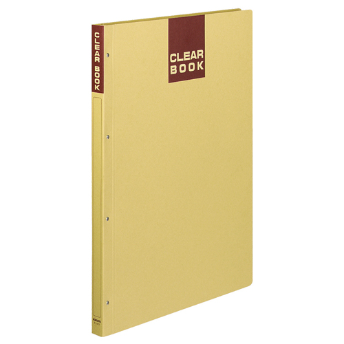 ｸﾘﾔｰﾌﾞｯｸ(ｸﾗﾌﾄﾀｲﾌﾟ･固定式) A3ﾀﾃ 20ﾎﾟｹｯﾄ 背幅25mm 1ｾｯﾄ(10冊)画像