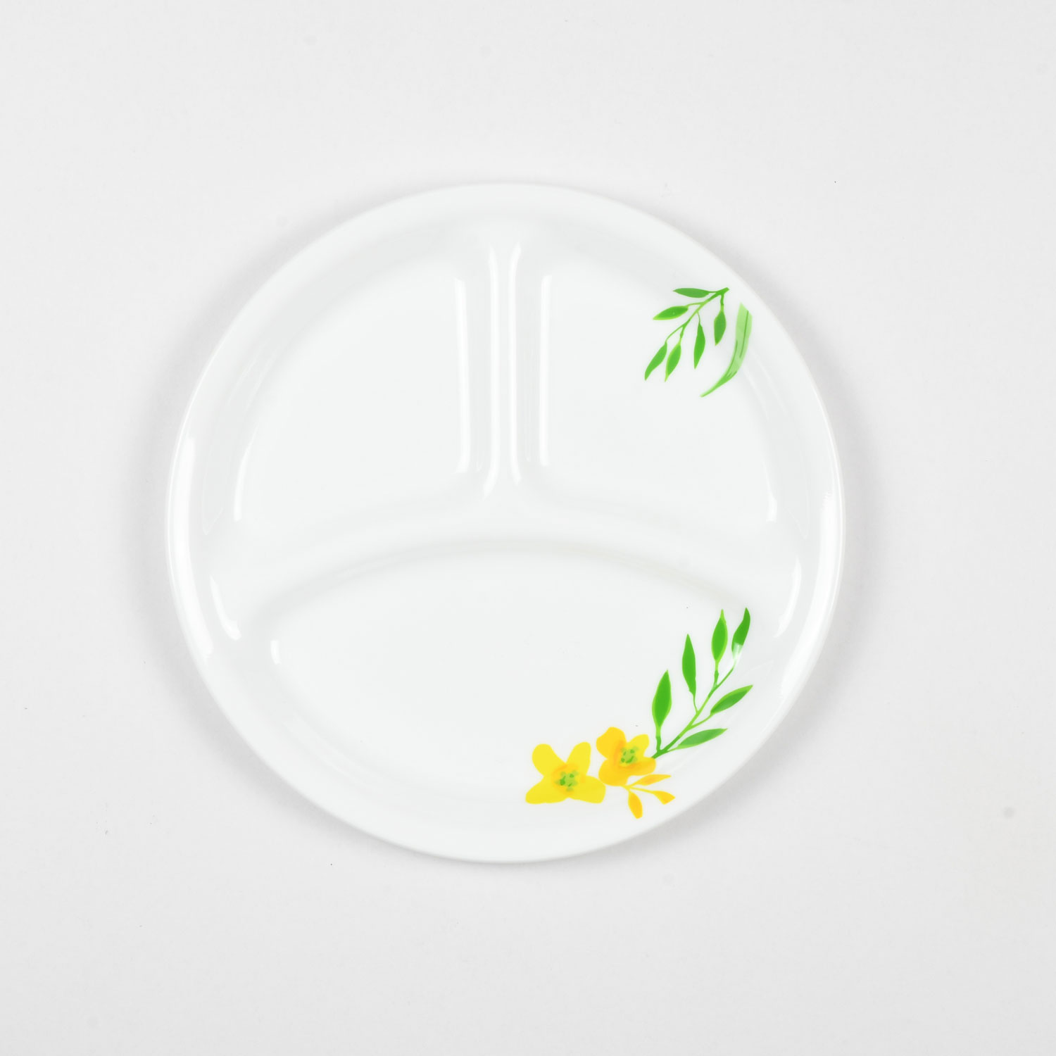 洋食器 コレールノーブル イエロー ランチ皿(小) J385-NBY パール金属画像