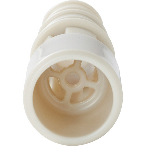 ｴｱｺﾝ排水ﾎｰｽ用防虫ｷｬｯﾌﾟ ﾗｲﾄｸﾞﾚｰ 1ﾊﾟｯｸ(3個)画像