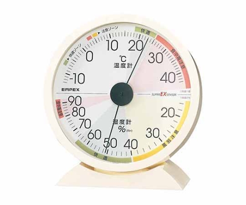 高精度UD温・湿度計 132×121×50mm 200g(ブリスター)画像