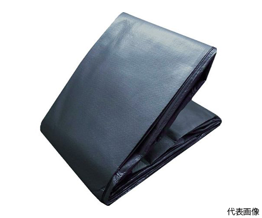 耐水UVシート#7000　幅1.8mX長さ2.7m　メタリックシルバー色画像