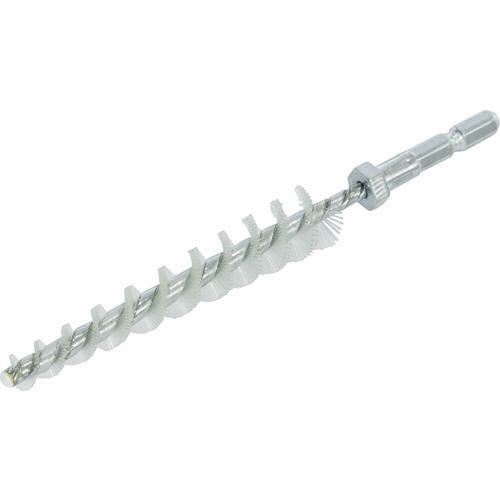 六角軸ﾃｰﾊﾟｰﾈｼﾞﾘﾌﾞﾗｼ 66ﾅｲﾛﾝ 0.45Φ 8Φ-16Φ穴用 1本画像