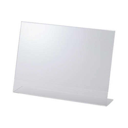 サインホルダー片面用Ｌ型　Ａ４　横画像