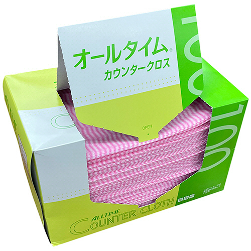 ｶｳﾝﾀｰｸﾛｽ ﾚｷﾞｭﾗｰﾀｲﾌﾟ ﾋﾟﾝｸ 1箱(100枚)