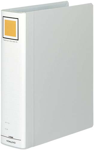 チューブＦエコＴＲ銀Ａ４縦背幅７５ｍｍ１０－２９冊画像