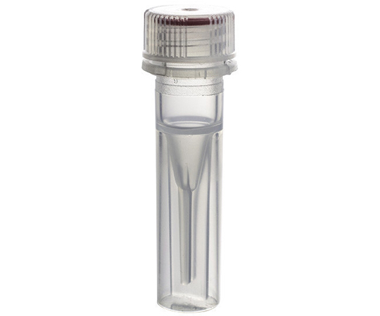 スクリューキャップチューブ 自立型 目盛無し 0.5mL 滅菌済 1箱（50個×10袋入）画像