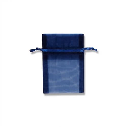 オーガンジーバッグ ＳＳ ネイビー １０枚画像