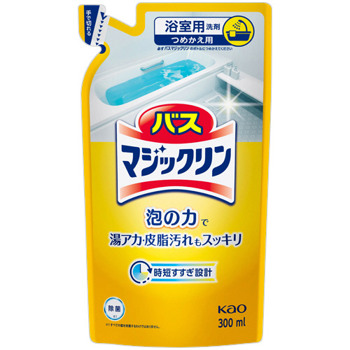 ﾊﾞｽﾏｼﾞｯｸﾘﾝ 泡立ちｽﾌﾟﾚｰ つめかえ用 300mL 1個画像