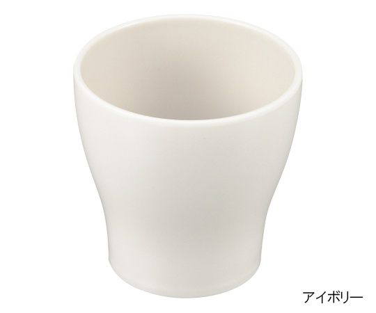 シンプル食器 長湯呑 アイボリー画像