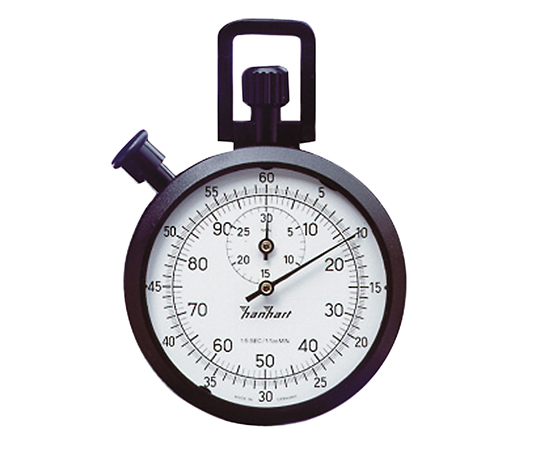 ABSアナログストップウォッチ30分計 1周60秒 最小：1/5秒、1/100分