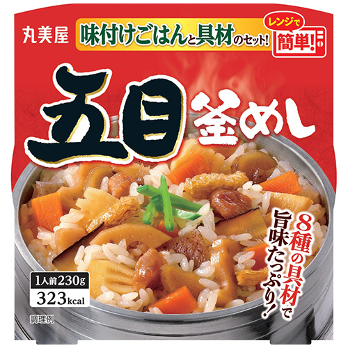 五目釜めし 味付けごはん付き 230g 1ｾｯﾄ(24食)