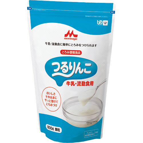 つるりんこ 牛乳･流動食用 800g 1ｾｯﾄ(8ﾊﾟｯｸ)画像