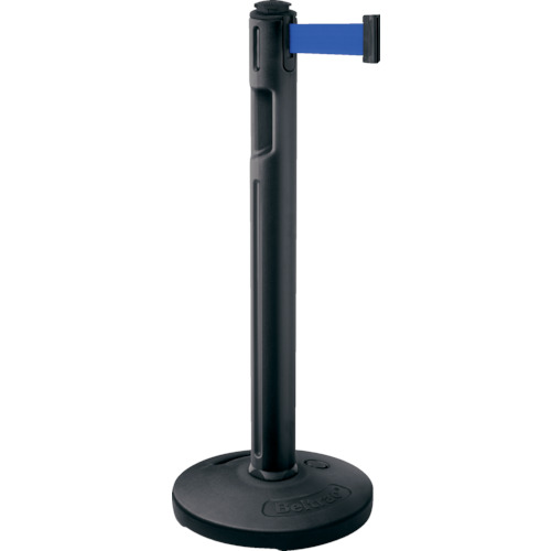 屋外用ﾍﾞﾙﾄﾊﾟｰﾃｰｼｮﾝ 注水 支柱黒 青 1本