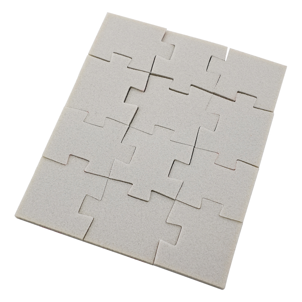 スポンジ研磨材　ジグゾーパズル型画像