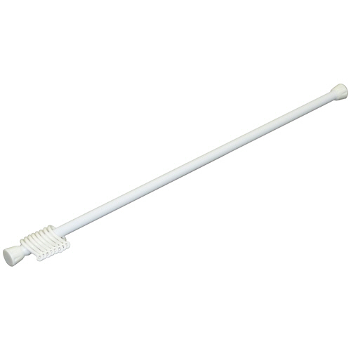 突ぱり便利ﾎﾟｰﾙ ｽﾘﾑS ﾘﾝｸﾞ付 白 1本画像