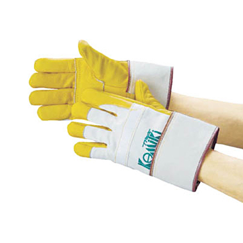 防振手袋 天然牛表革製 1双画像