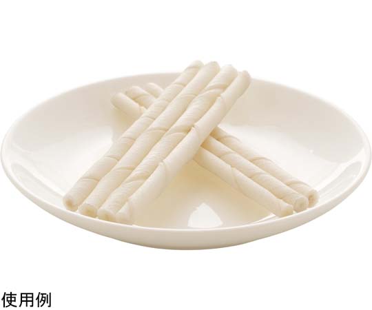 ロールガム ミルク味 7本 パッケージが横に並び、色合いが鮮やかである様子