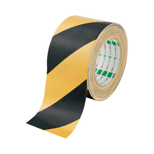 布テープ　トラ　黄／黒　幅７５ｍｍ　１巻画像