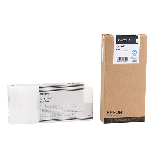 ｲﾝｸｶｰﾄﾘｯｼﾞ ﾏｯﾄﾌﾞﾗｯｸ 150ml ICMB60 1個画像