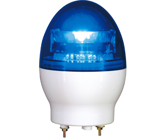 中型LED回転灯　ニコフラッシュ　AC100V　青画像
