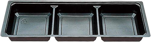 紙ボックス中仕切１１０－４０Ｃ－３黒５０枚画像