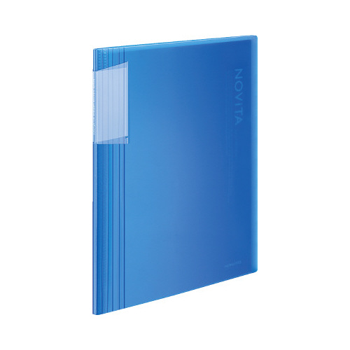 ノビータ　クリアカラー　Ａ４縦　６０Ｐ　青画像