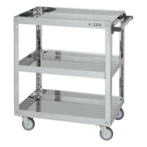 ステンレススーパーワゴン（プレート式）ＳＵＳ４３０　ＳＡＰ４－７５８３ＮＵ画像