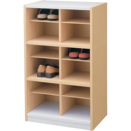 ＰＬスリッパシューズラック２　ロー　２列　１２足用画像