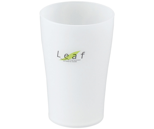 リーフ 洗面コップ ナチュラル画像