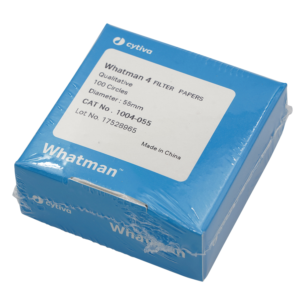 定性濾紙　円形No.4　5.5cm　100枚入画像