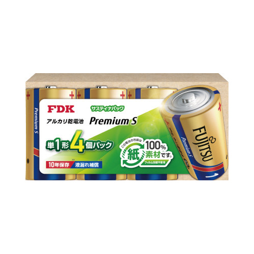 プレミアムＳ　単１　サスティナパック　４本×５画像