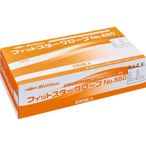 フィットスターグローブ　ＬＬ　２００枚入画像