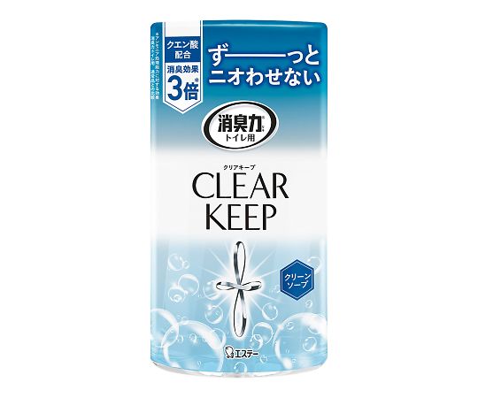 トイレの消臭力　CLEAR　KEEP　400mL　クリーンソープ画像