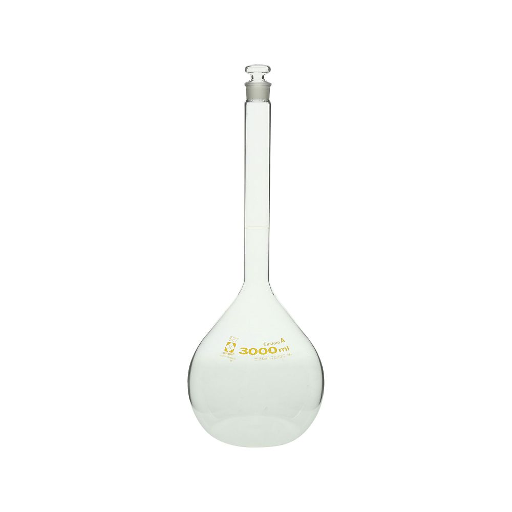 メスフラスコ（全量フラスコ・カスタムA）　3000mL画像