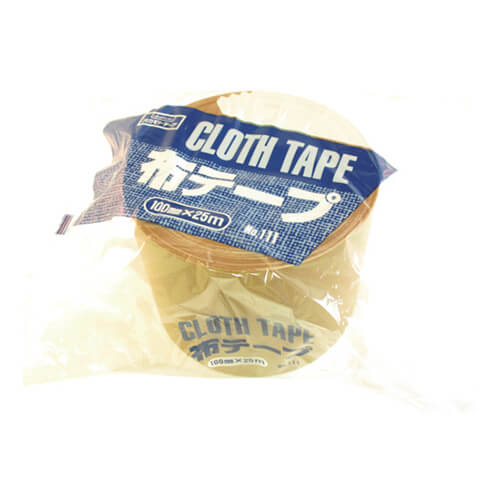オカモト 布テープ No.111 100mm×25m 111100画像