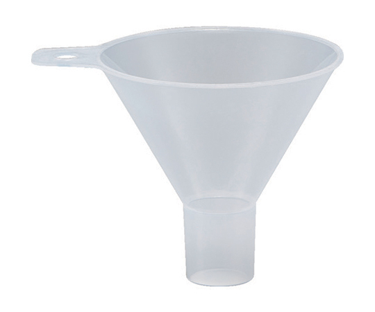 粉末ロート　上部内径Φ84x足外径24x足長26　PP製画像