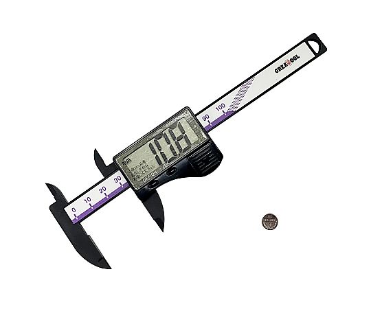 カーボンデジタルノギス　100mm画像