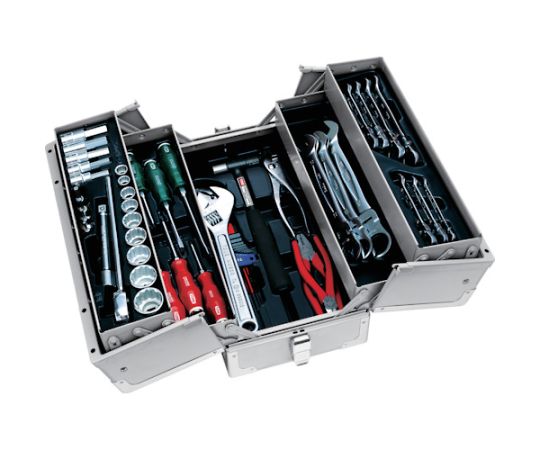 整備用工具セット TSH430ツールセット 52点セット シルバー画像