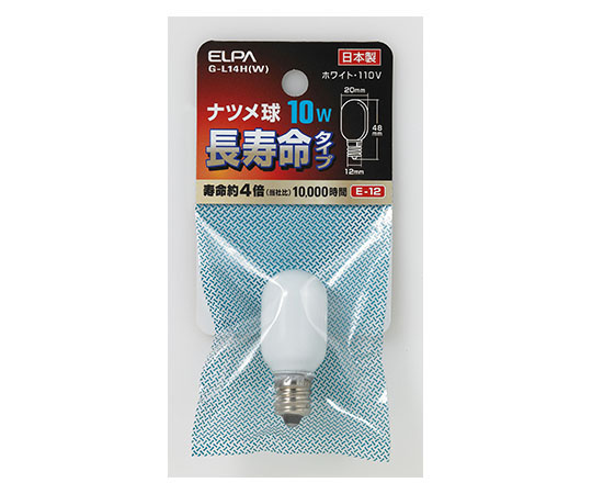 ナツメ球10WE12Wロング画像