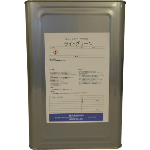 ゆかセルフ　TS-W2000　ライトグリーン　15.0Kg　1缶画像