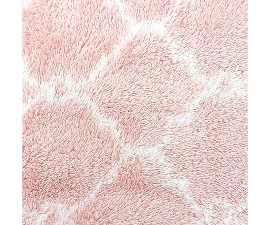 マイクロファイバーバスタオル MF モフモフモロッカン 60×120cm PINK 1セット（10枚入） 柔らかな質感のタオルが重なり合っている様子