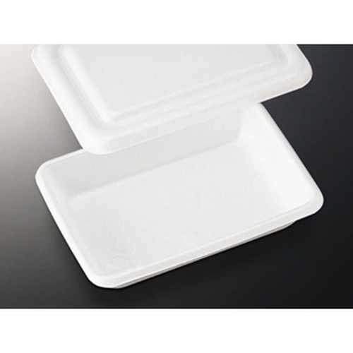 中央化学 弁当容器 6号 角丸折 共付 発泡 セット画像