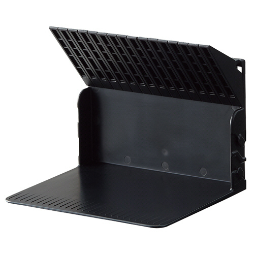 1冊でも倒れないﾌﾞｯｸｽﾀﾝﾄﾞ Medium ﾌﾞﾗｯｸ 1個