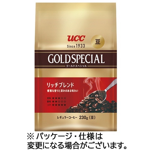 ゴールドスペシャル リッチブレンド 230g(豆) 1袋画像